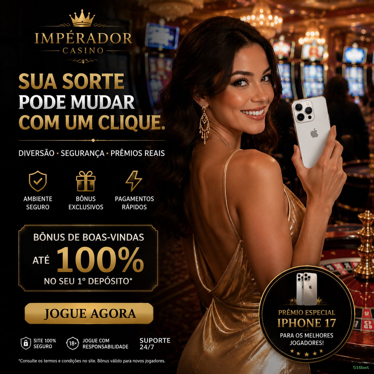 Ganhe prêmios incríveis na 516bet